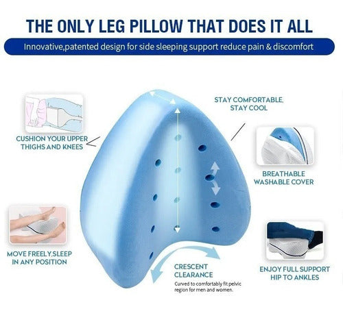Almohada ortopédica para rodillas