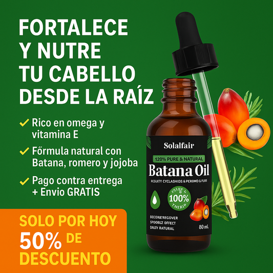 Aceite de Batana – Nutrición & Fortalecimiento Capilar