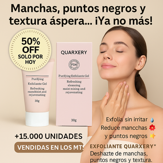 Adiós a las impurezas ¡Exfolia, limpia y luce increíble!