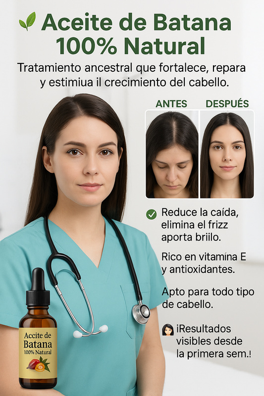 Aceite de batana " Repara, fortalece y da brillo desde la raíz."